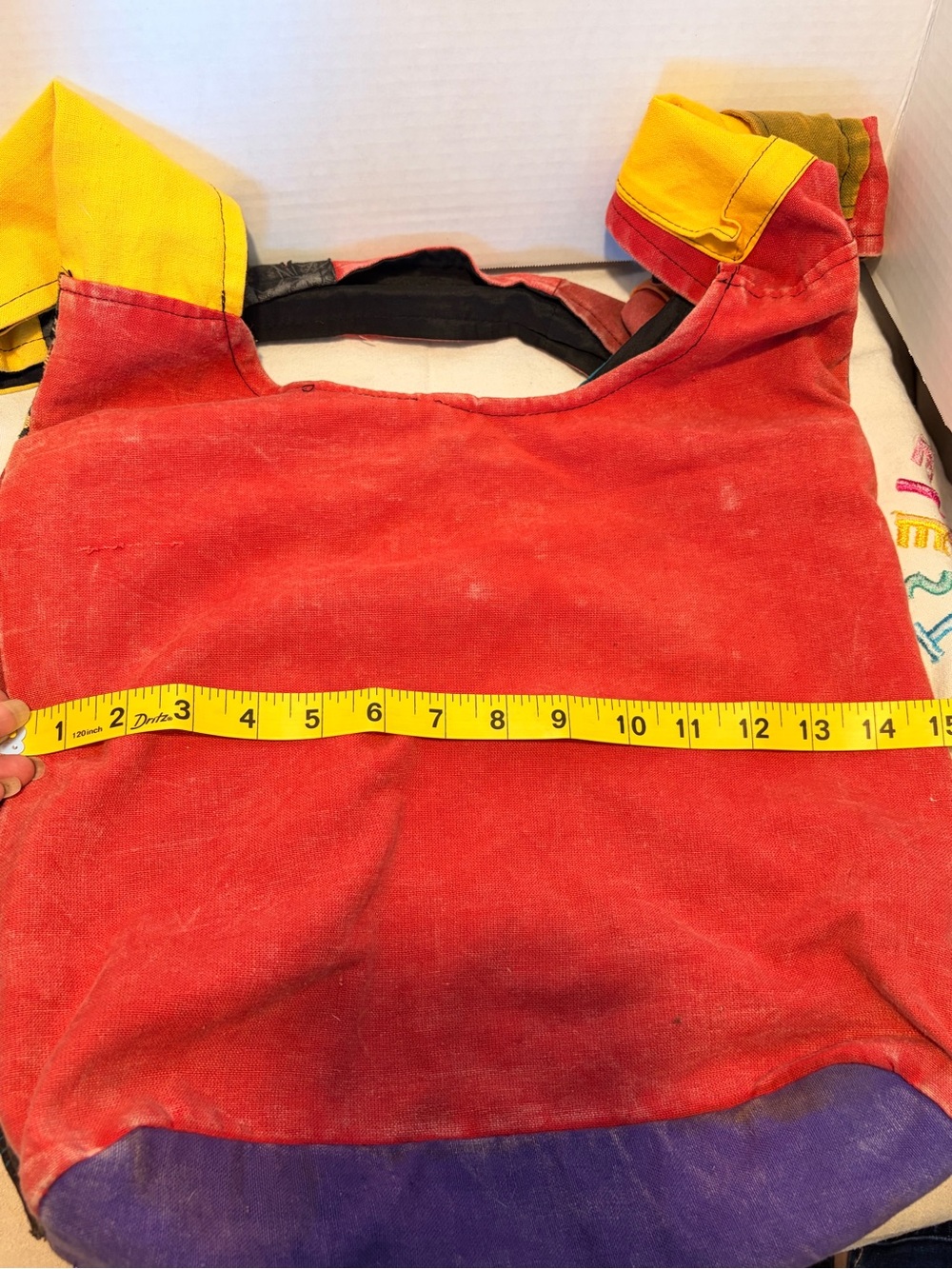 Colorful Owl Patchwork Shoulder Bag - Multi-Color - Picture 5 of 7
